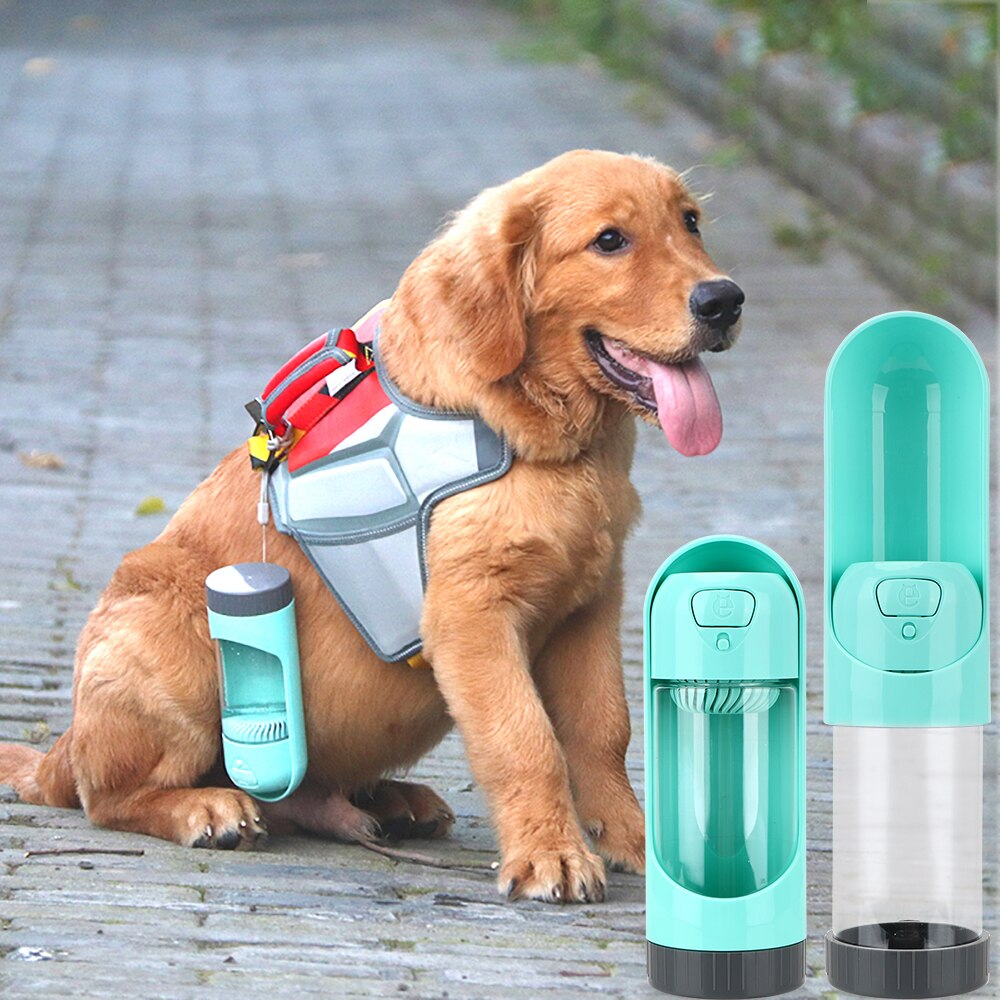 300ml bærbare drikkeskåle til små, store hunde rejse hvalpe kat kæledyr hund vandflaske udendørs kæledyr vand dispenser foder