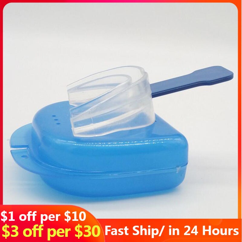 Juego de protectores bucales para dormir, 3 par/set, para dejar de moler los dientes, antironquidos, bruxismo, con caja, ayuda para dormir, elimina los ronquidos, cuidado de la salud