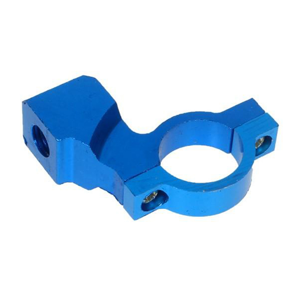 Motocicleta Rear View Mirror Bracket Mount Holder Clamp, Motocicleta Guiador Retrovisor Mirror Clamp, Rosca 10mm