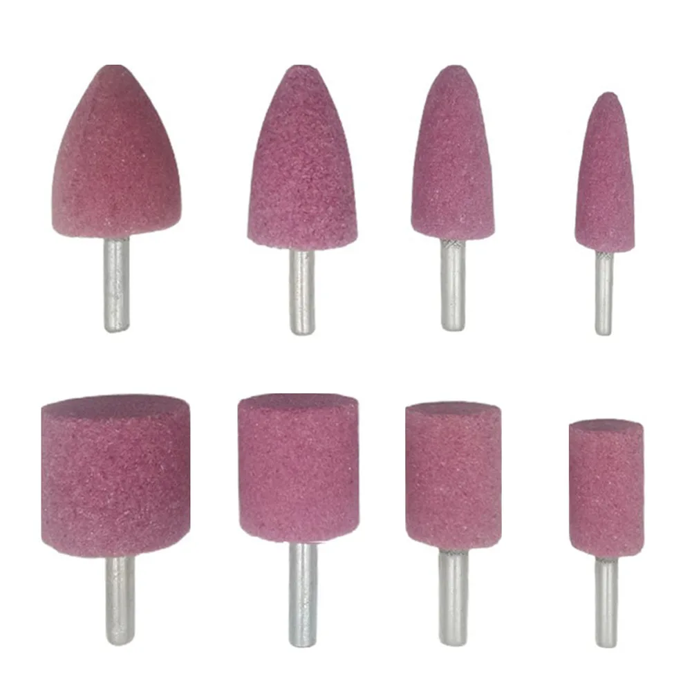 Tête de polissage tête de roue, tige de 6mm montée Abrasive pour outils électriques rotatifs, meule électrique, accessoires