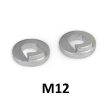 Rondelle de vélo électrique en acier M12 M14, 2 pièces, moteur de moyeu Anti-rotation pour vélos électriques, accessoires de bicyclette: M12