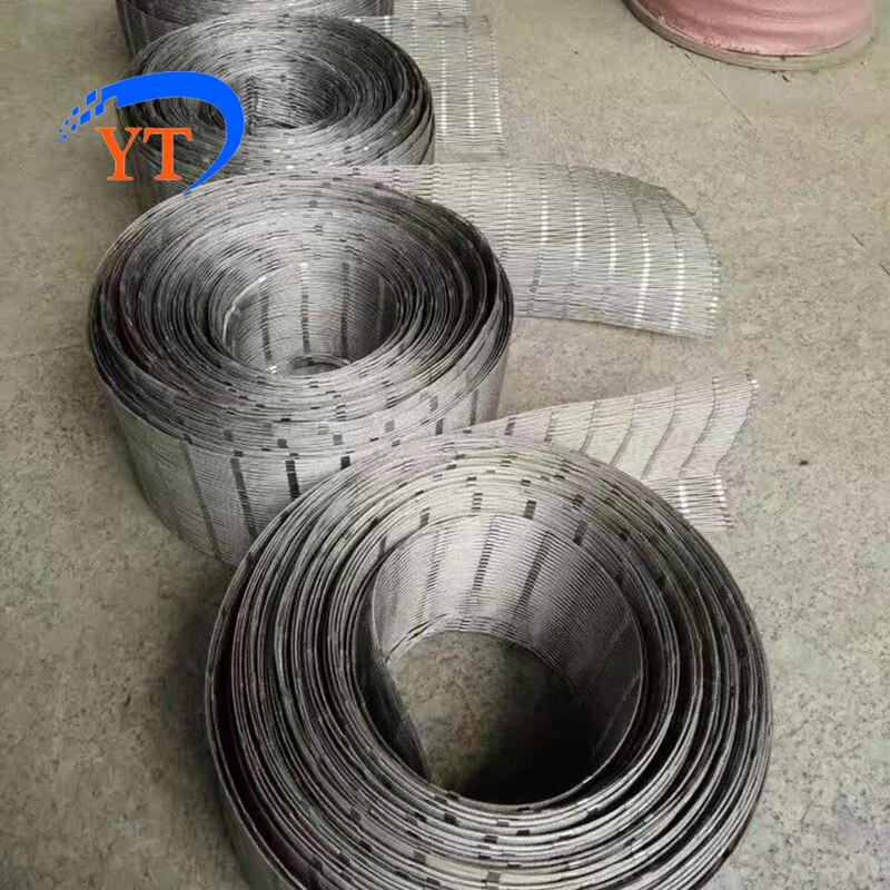 Excelente flexibilidad Cable de acero inoxidable de malla para balaustrada/balaustrada de relleno Inox malla de Cable para el puente escalera