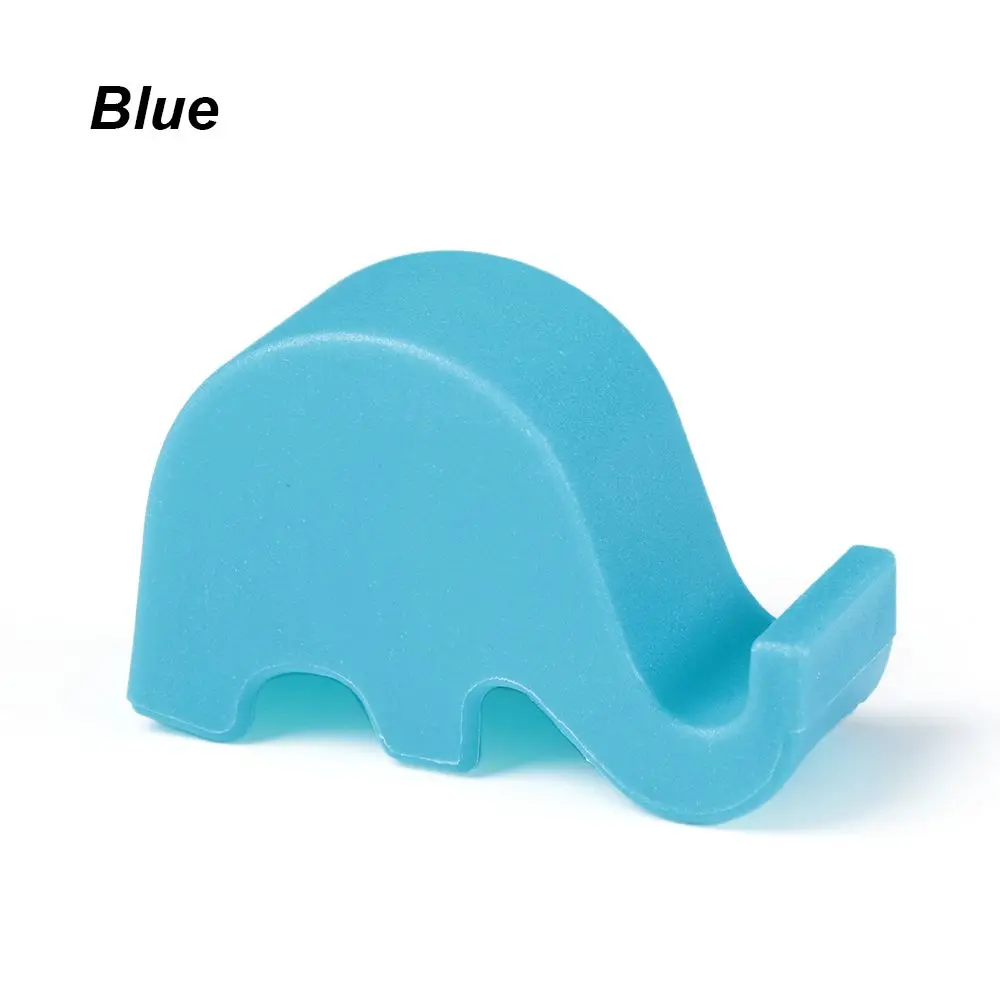 Phone Holder Stand Mobile Smartphone Support Tablet Stand Desk Cell Phone Holder Stand Portable Mobile Holder for iPhone 14 13: Sky Blue