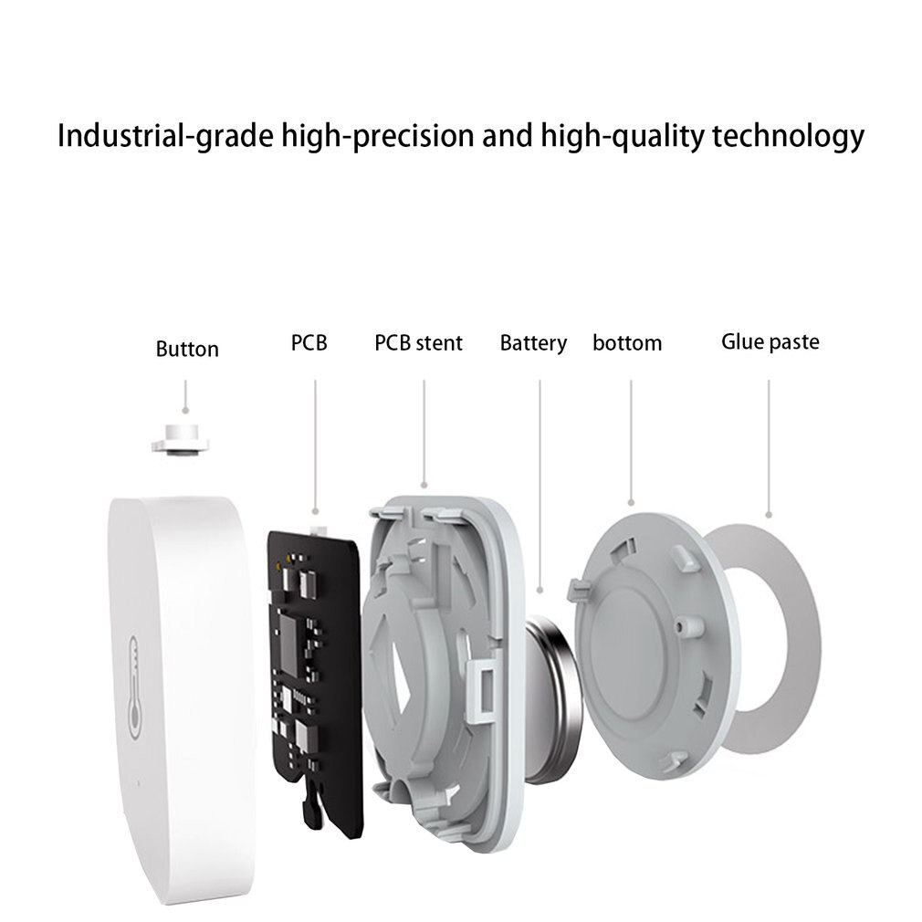 Smart Air Pressure Temperature Humidity Environment Sensor Smart control via Mihome APP Zigbee connection