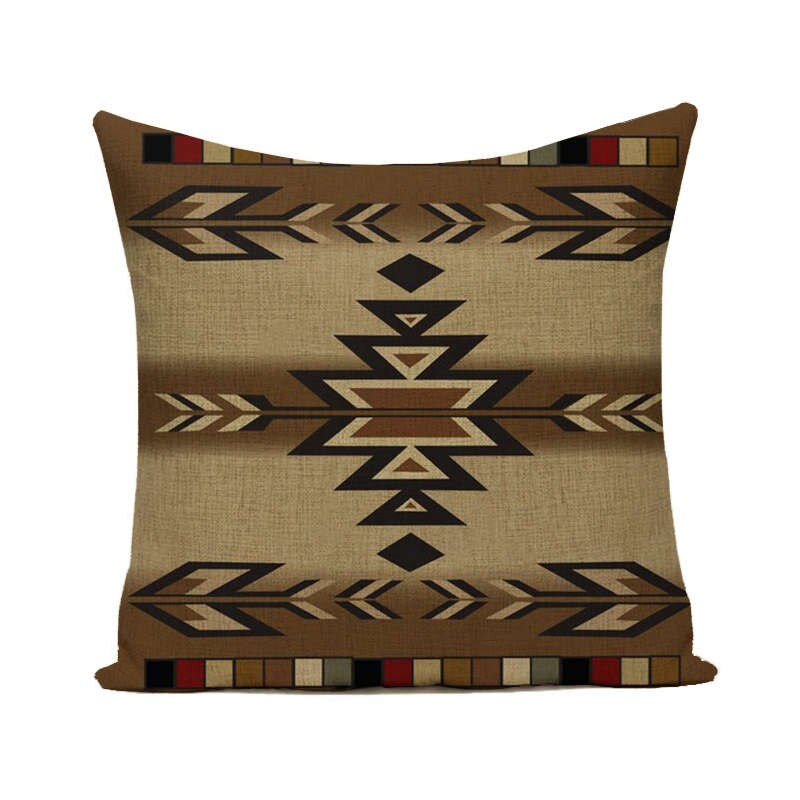 Sierkussen Gevallen Bohemian Aztec Geometrische Patroon Kussenhoes 45Cm X 45Cm Thuis Woonkamer Decoratie Linnen/katoen Kussensloop: 11