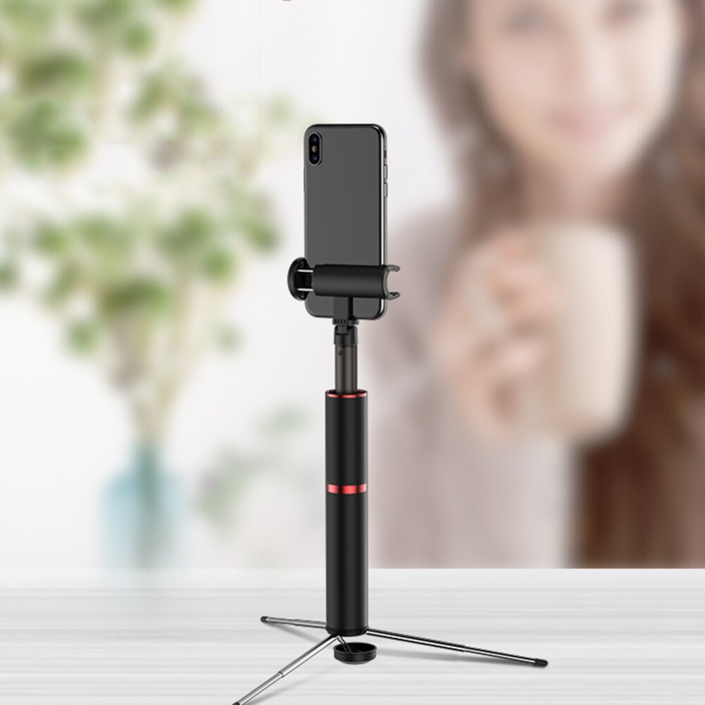 1M Statief Monopod Selfie Stok Bluetooth Met Knop Selfie Stick Voor Samsung Note 8 9 S9 Selfie Stick Voor iphone 6 7 8 Plus