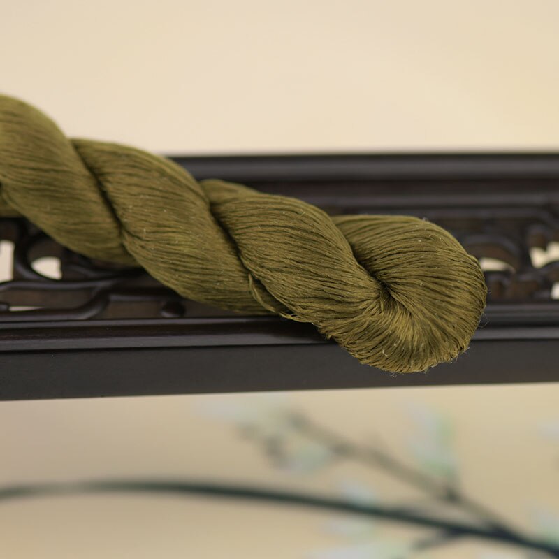 silk embroidery thread / 100% silk thread /hand embroidery embroider cross stitch/dark brown series/7 pure colors: 5