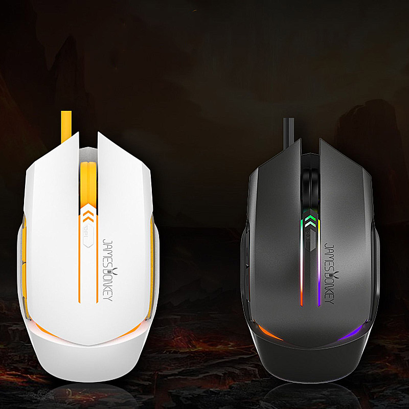 Game Mouse 5 Key For Mechanical Keyboard 3200DPI Wired Mouse Ergonomically Used For Office E-sports Notebook Desktop Computer