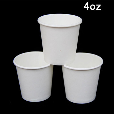 4Oz Wegwerp Kopjes Dikke Proeven Geconcentreerde Kleur Proeverij Cup Koffie Paper Cup Voor Koffie 100Ml Papier Cup