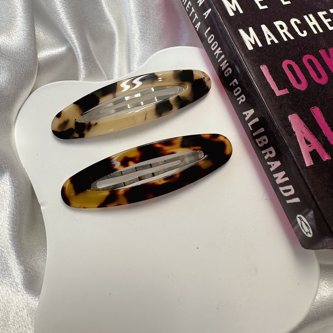 Neue modische Acetat-Druckknöpfe für Mädchen und Frauen, Haarspangen, seitliche Clips, Haar-Accessoires,