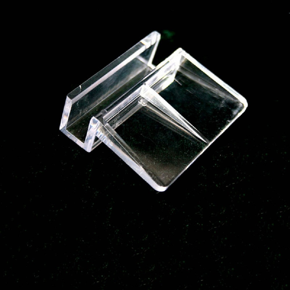 Suporte fixo para aquário 6/8/10/12, tampa de vidro acrílica para tanque de peixes, suporte para lâmpada com filtro, cano de prateleira acessório de suporte de rack