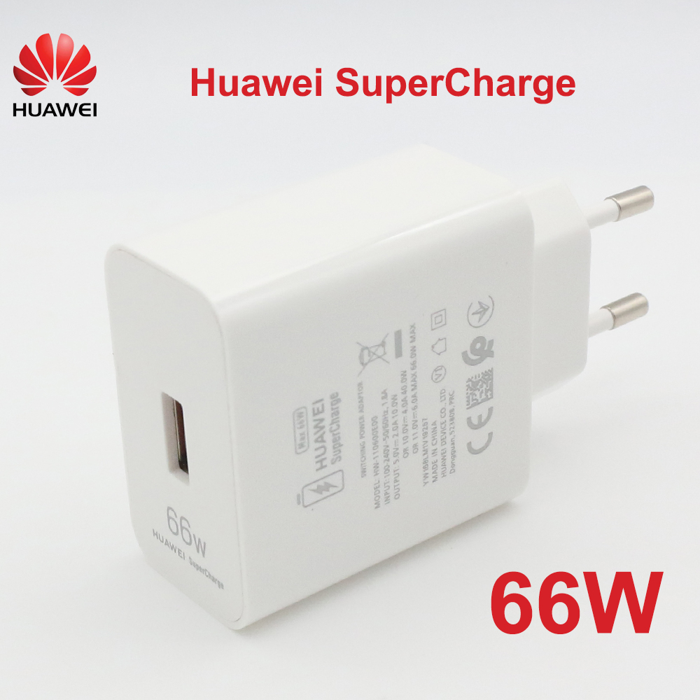 Original 66W HUAWEI Super Charge Quick Wall Charger Fast Charging 6A Type C Cable for Mate 50 40 30 P40 Nova 8 9 P 60 50 40 Pro