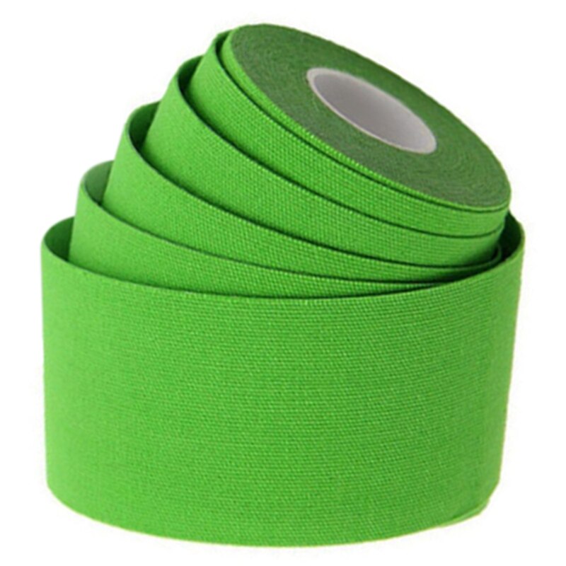 Bande athlétique de kinésiologie de Sport-bande de blessure de Sport pour le genou, l'articulation, le soutien musculaire-bande de bande cinétique adhésive: Green