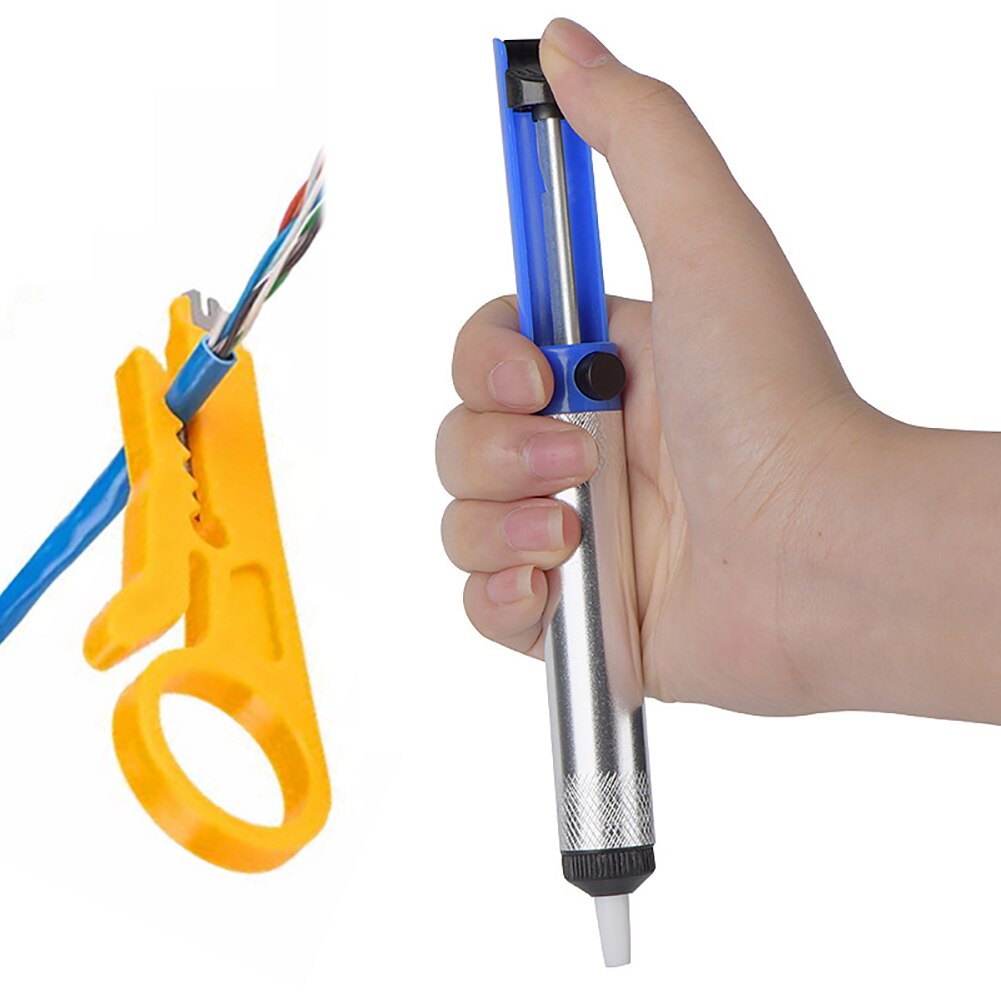 Solder Sucker Desoldering Pump Suction Tin Soldering Removal Pump Pen Removal Vacuum Soldering Iron Desolder Tool