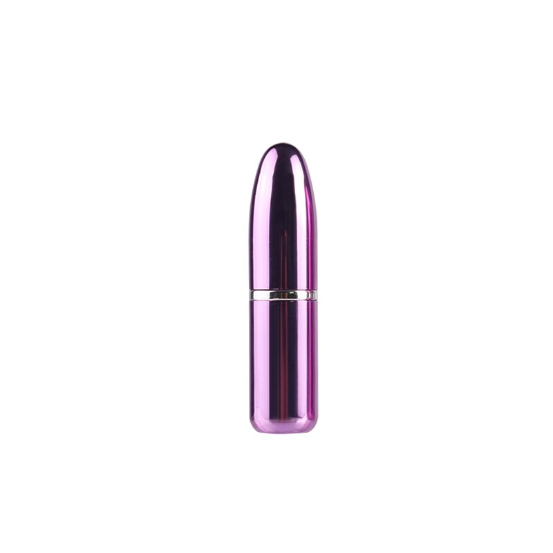 Flacon pulvérisateur de parfum, 3ml, coque en aluminium, revêtement en verre, Portable, brillant: purple