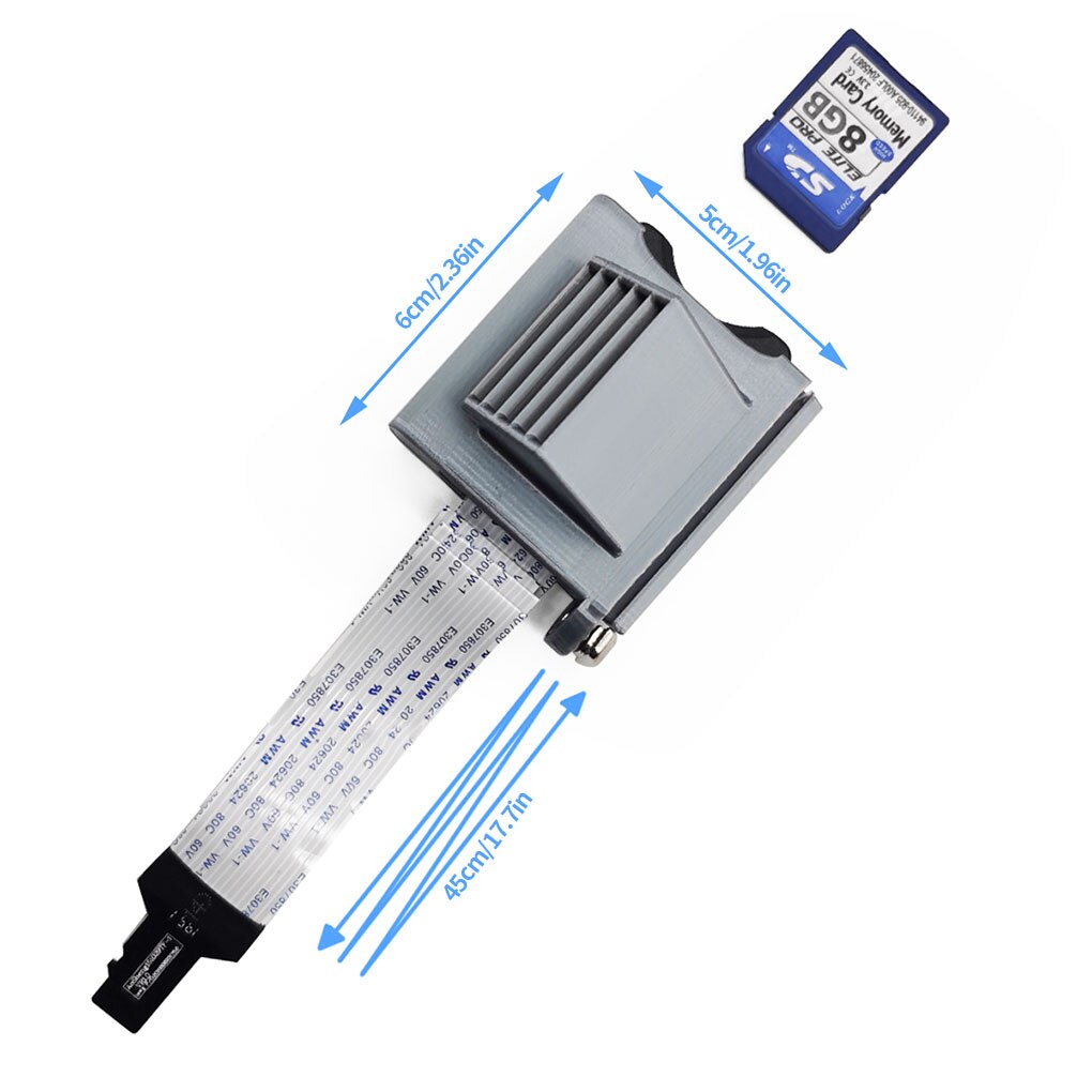 For Ender 3 3S 3D Printer Reader Upgrade Modification Module With 8GB SD Card TF To SD Card