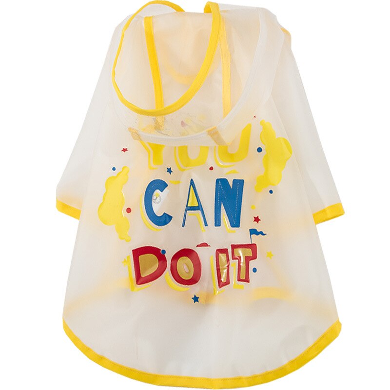 animale domestico Impermeabile canna corgi Abbigliamento animale domestico Vestiti del canna Del Cappotto di Pioggia Giacca Pembroke gallese corgi con Cappuccio gallese corgi Abbigliamento Impermeabile