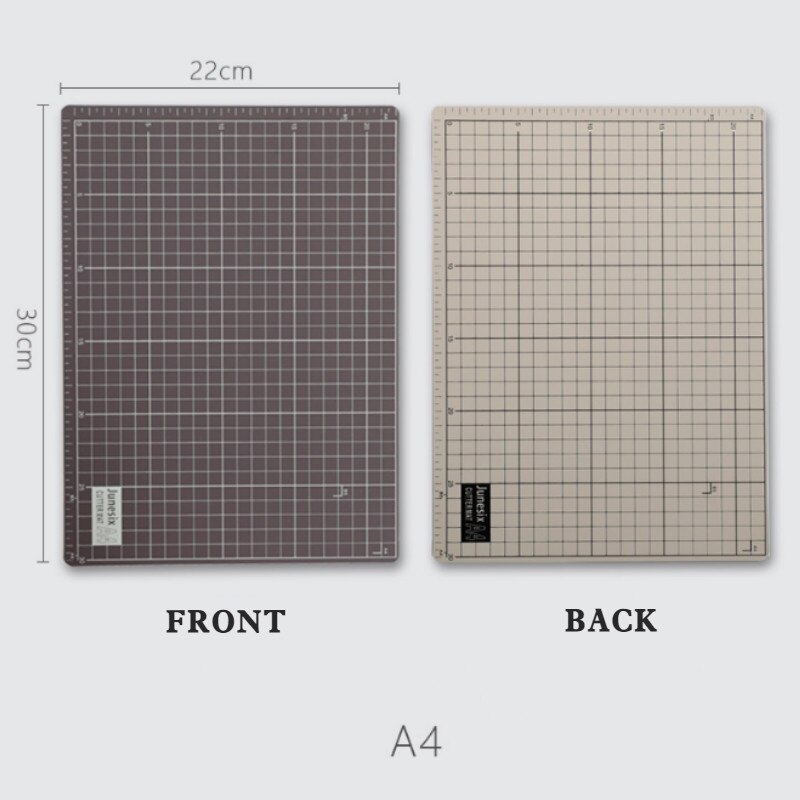 Multi-size Cutting Mat A4/A5 Double Side Cutting Board Pad Pvc Transparent Adhesive Mat Art Carving Supply DIY Patchwork Tool: A4 Double sided