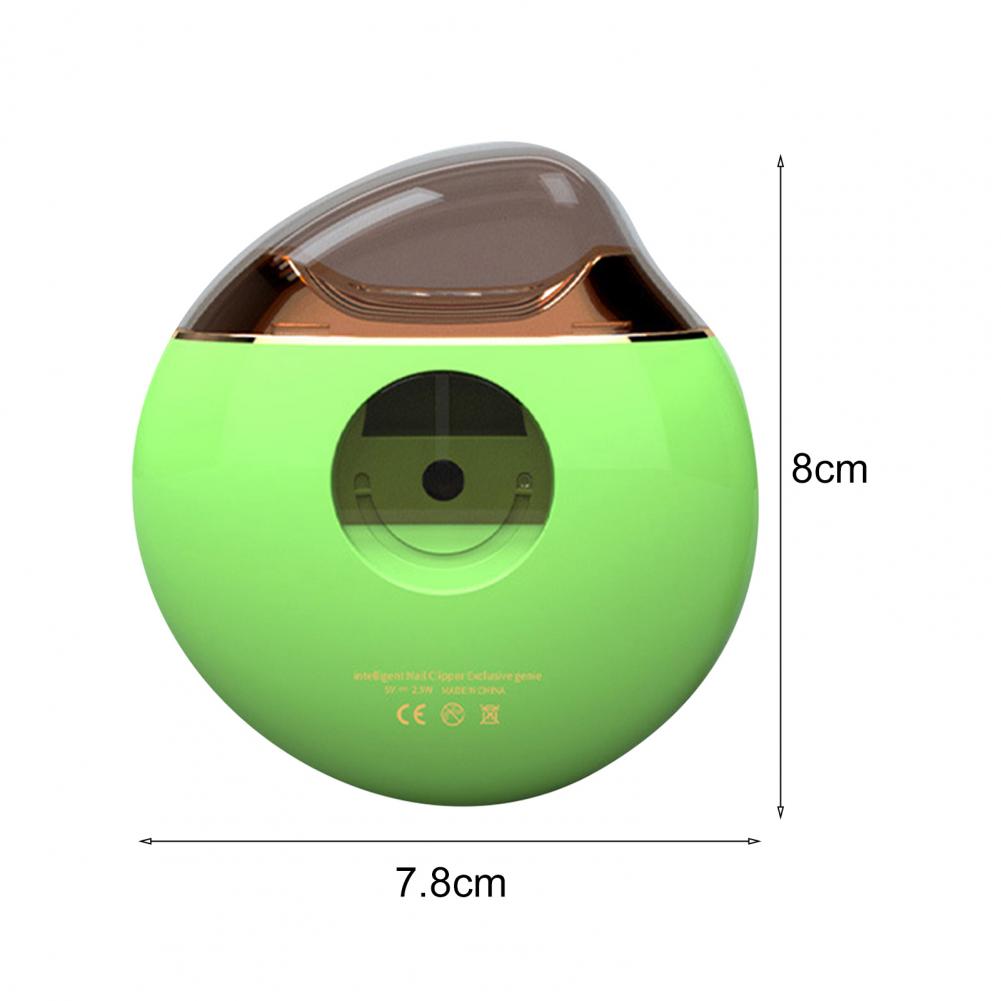 Electric Nail Clippers Ergonomic Fully Automatic Nail Debris Container Pedicure Nail Clippers for Baby