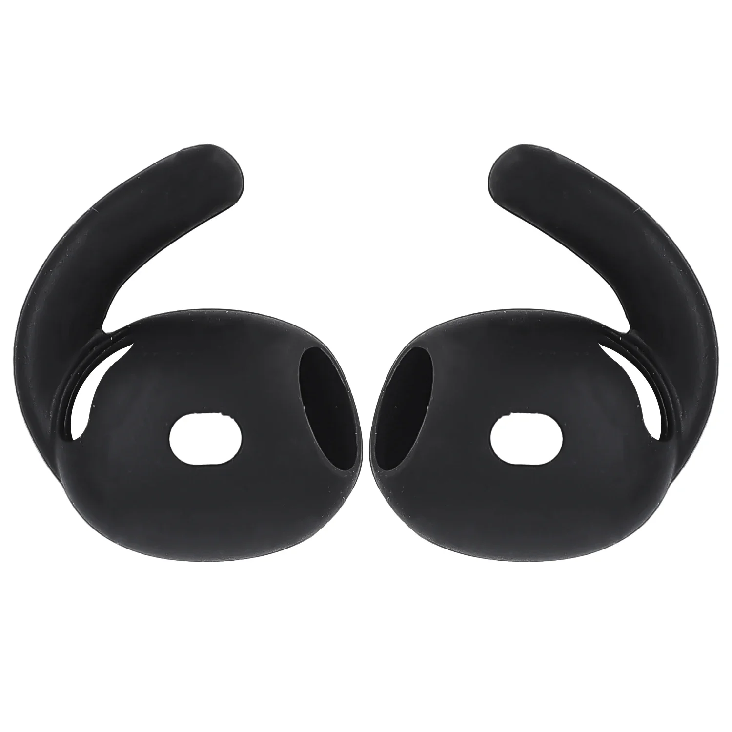 Soft Silicone in-Ear Eartips for Apple Airpods 4 Protector Earphone Case Earpad with Anti-slip Earhook for AirPods 4 Accessories: XS / Light Grey