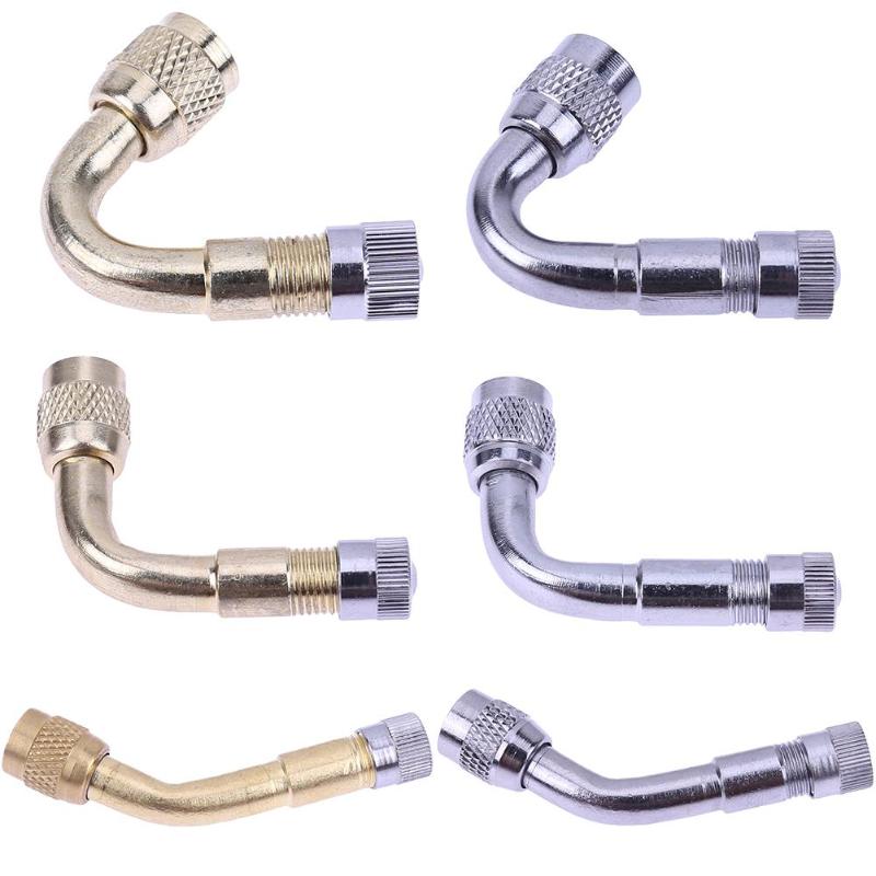 Auto Motorfiets Metalen Band Ventiel Uitbreiding met 45 90 135 Graden Adapter motorfiets Auto Band Steel Elektrische voertuigen