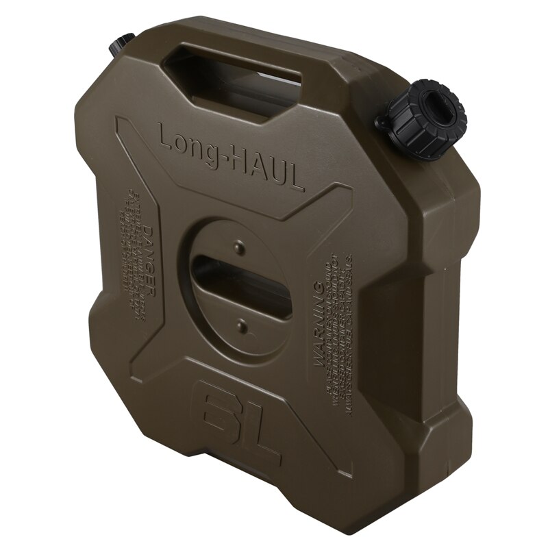 Car and Motorcycle Fuel Spare Fuel Tank Plastic Gasoline Tank Can Spare Plastic Barrel Fuel Tank-6L