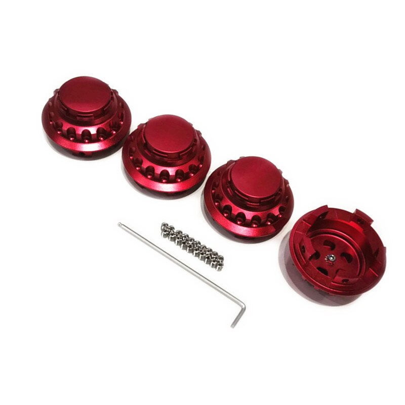 4 pcs All aluminum alloy wheel cover is suitable for GLK, E82 / E88, FIT/CRV, Camry/Corolla and Casa/Palameia