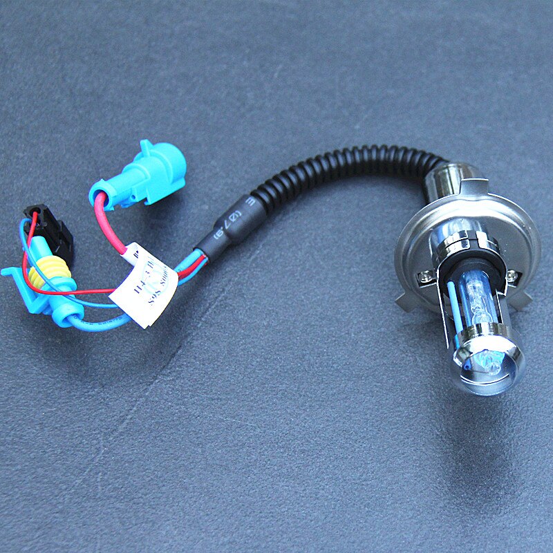 1 par de mini lámpara HID de de cuerpo de metal AC 12V 35W mini H4-3 para luz de xenón H4 H/L