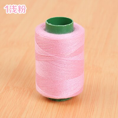 Rouleau de fil à coudre multicolore 300 Polyester, ensemble de fils solides et durables pour Machines à main, 100% mètres: C