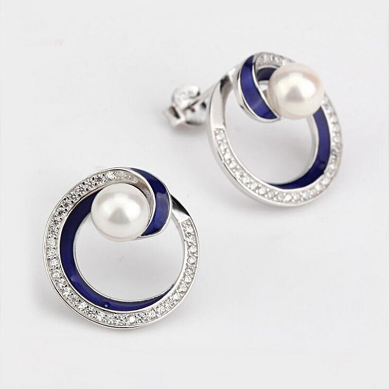 925 smykker i sterling sølv til kvinder ferskvand perle bryllup engagement smykker til kvinder brude halskæde  j3108s