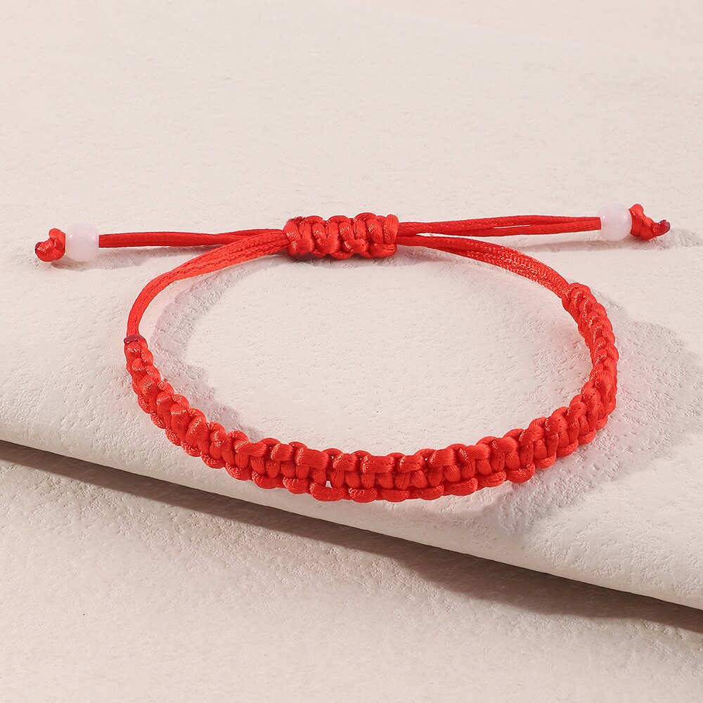 Einfache handgefertigt betroffen Seil Armbinde Jahrgang Frauen verrotten Einstellbar Armbinde Bunte Armbänder Armreifen Schmuck Für Mädchen: BZ1587hongse