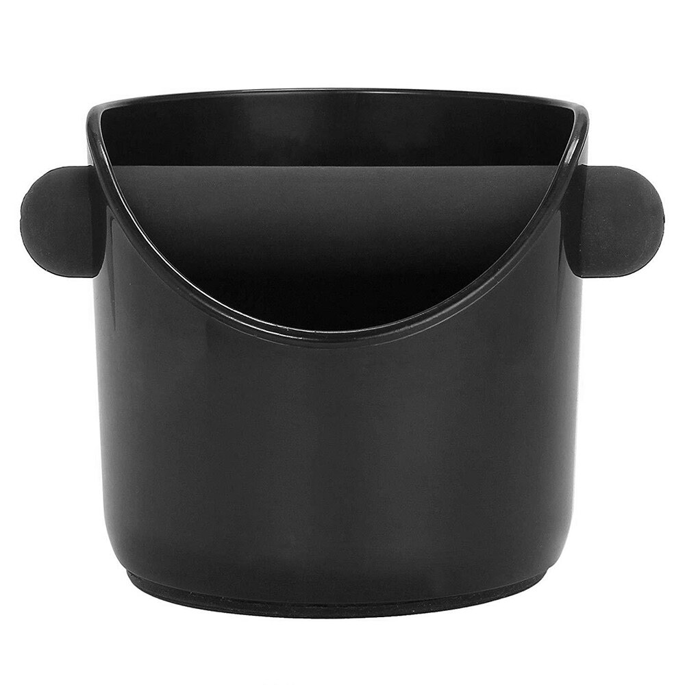 Knocking Box And Dump Slag Bucket Coffee Grind Knock Bar Coffee Bin Coffee Grounds Bucket Black