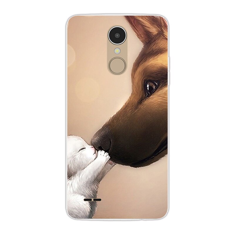 Deksel til lg  k8 eu versjon koffert giraff silikon mykt tpu skall til lg  k8 bakdeksel fundas lg  x240 capa