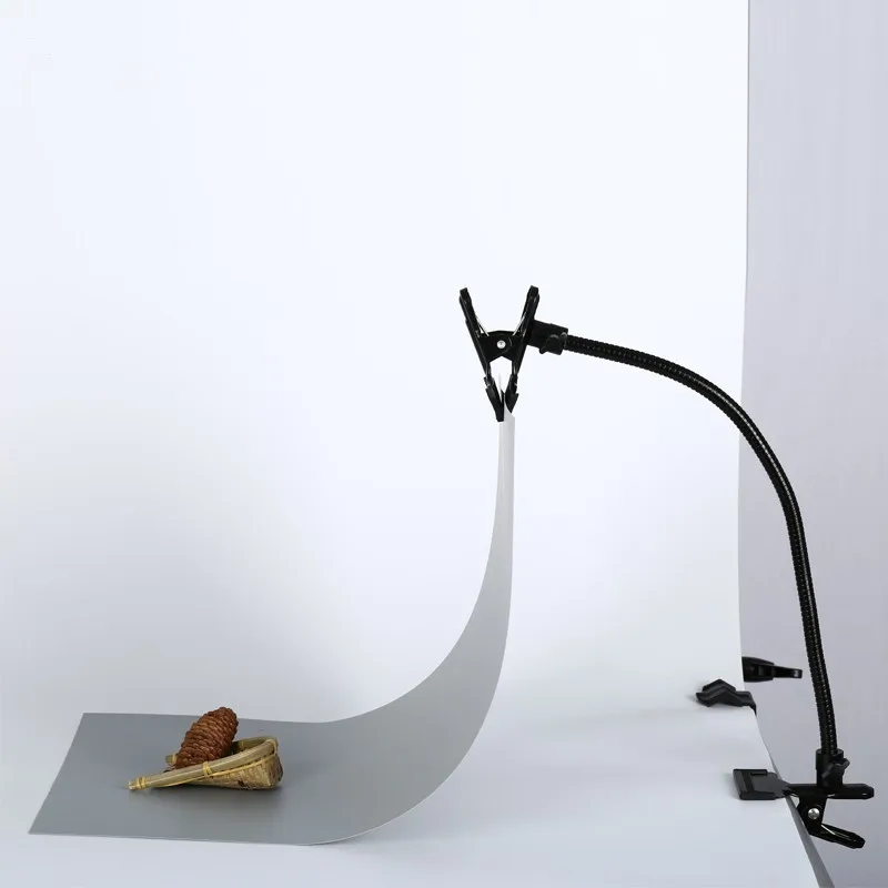 GloryStar Background Holder C Clamp Clip Camera Photo Studio Accessories Light Stand Flex Arm Reflector Photo Camara Fotografica