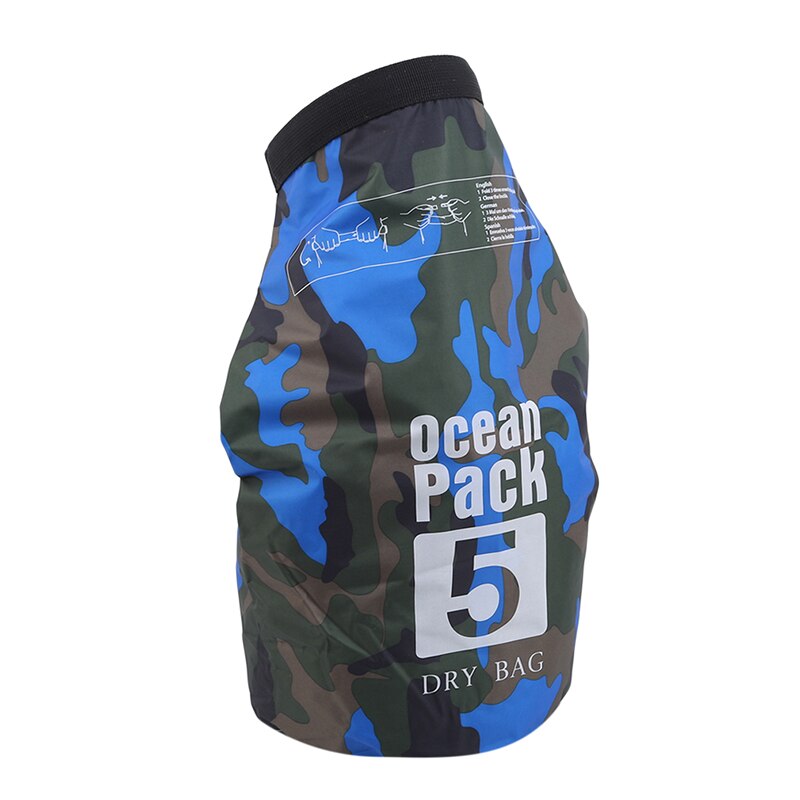 Sac étanche Camouflage Pour Kayak Et Outdoor – Léger, Polyester, IPX3 | Pour Rafting, Randonnée, Pêche, Natation - 2
