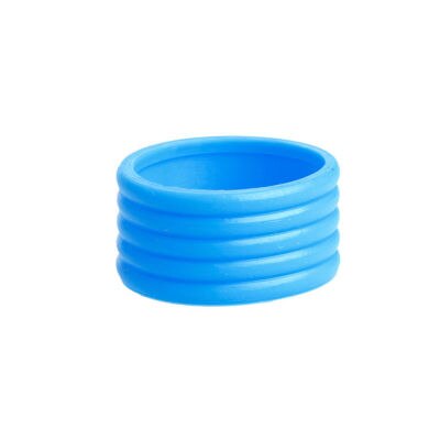 1 stücke Tennis Schläger Griff Silikon Ring Tennis Grip Elastische Protector Over Fix Ring Absorbieren Stretchy Ringe: blue