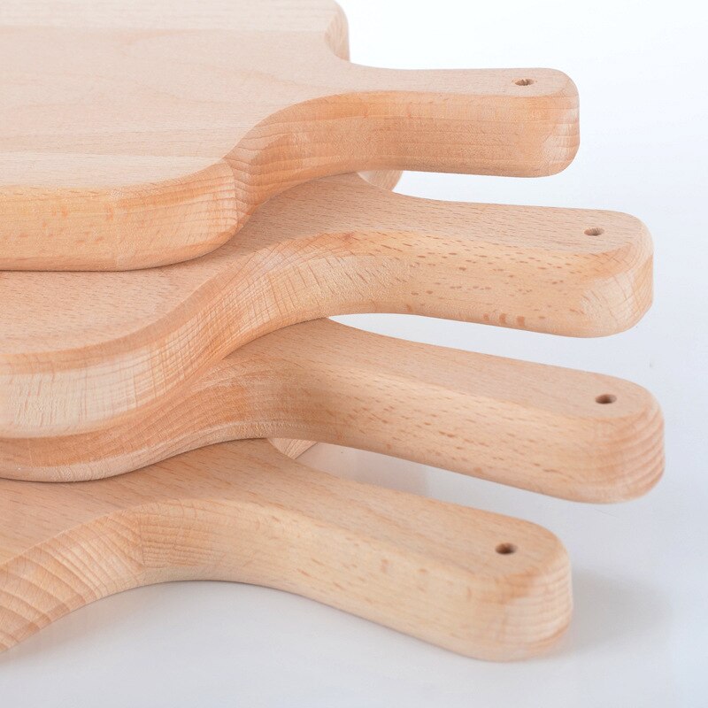 Wooden Chopping Boards Solid Wood Cutting Board Black Walnut Pizza Board Whole Wood Steak Bread Board Cutting Vegetables Fruit