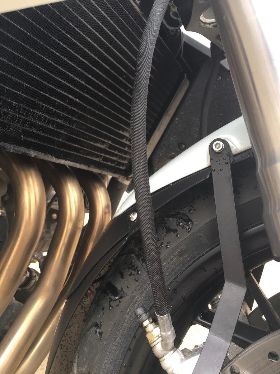 1/2 "ID 13mm Flexo geweven wrap split gevlochten kous kabel zwart kabel wrap