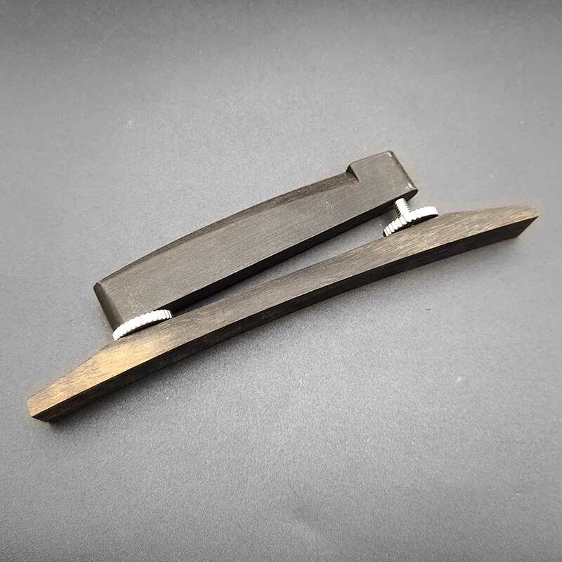 6 String Archtop Ebony Jazz Guitar Bridge Adjustable Floating Ebony Bridge Jazz Guitar Accessories
