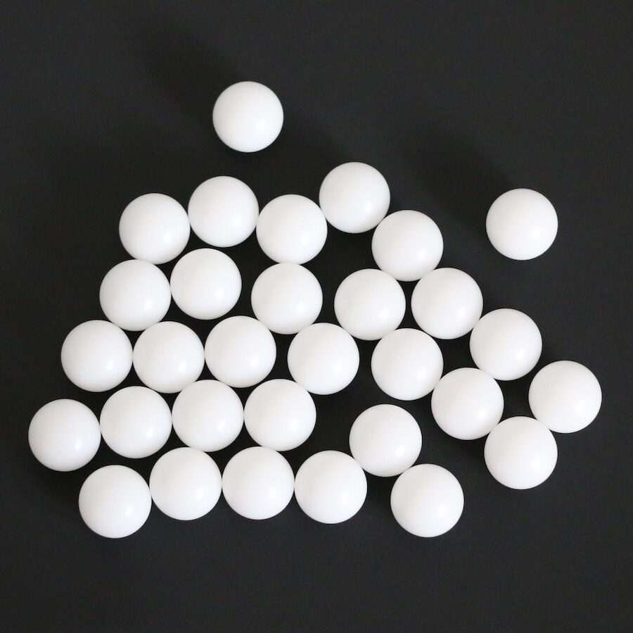 Delrin-billes solides en plastique | 14mm 10 pièces, en polyoxyméthylène (POM) /Celcon pour composant de Valve, application de roulement