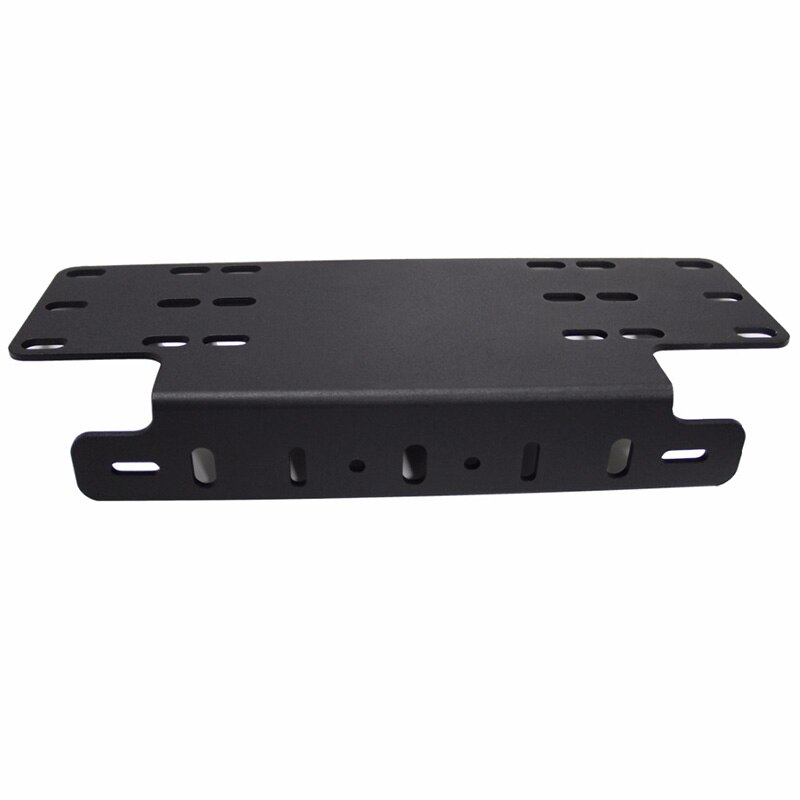 1 Uds. Soporte Universal de matrícula de parachoques delantero para coche soporte de soporte barra de luz para todoterreno trabajo día camión ligero