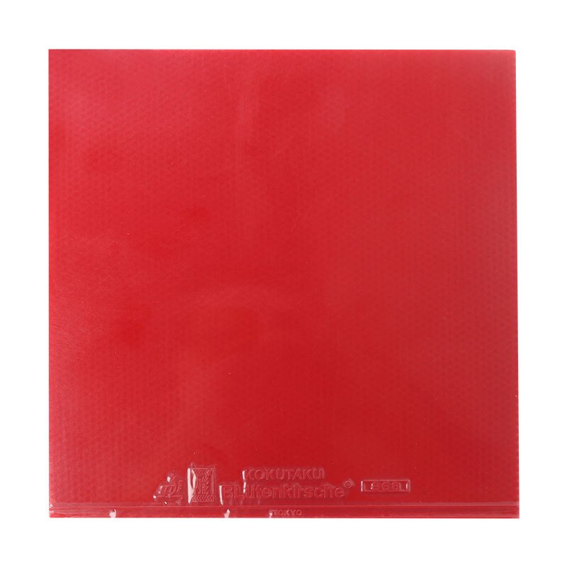 KOKUTAKU-gomas de goma profesionales para tenis de mesa, gomas de Ping Pong para más de 40 bolas, para raqueta de paddle bat de Ping Pong: 1pc red