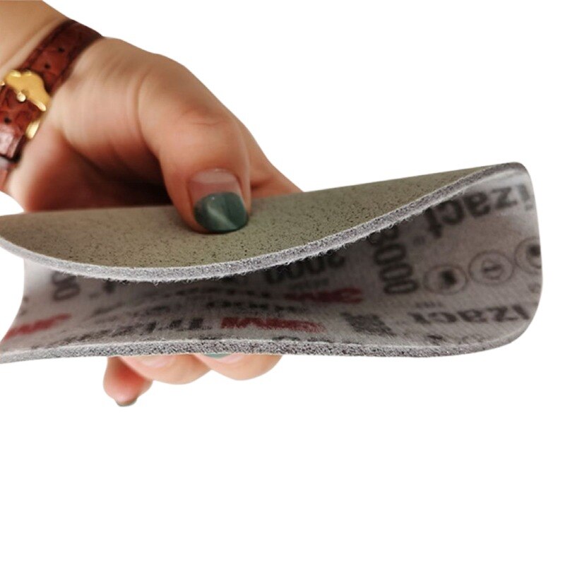Trizact-papel de lija de esponja de disco piramidal, 3M, P3000, P5000, molienda de precisión de 6 &quot;y 152mm para pulir pintura de coche y automóvil
