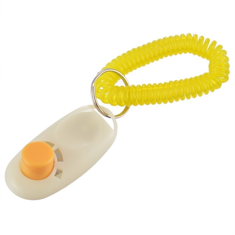 Universal portátil Animal botón para perros Clicker sonido Trainer Entrenamiento de mascotas remoto herramienta Control pulsera accesorio 7
