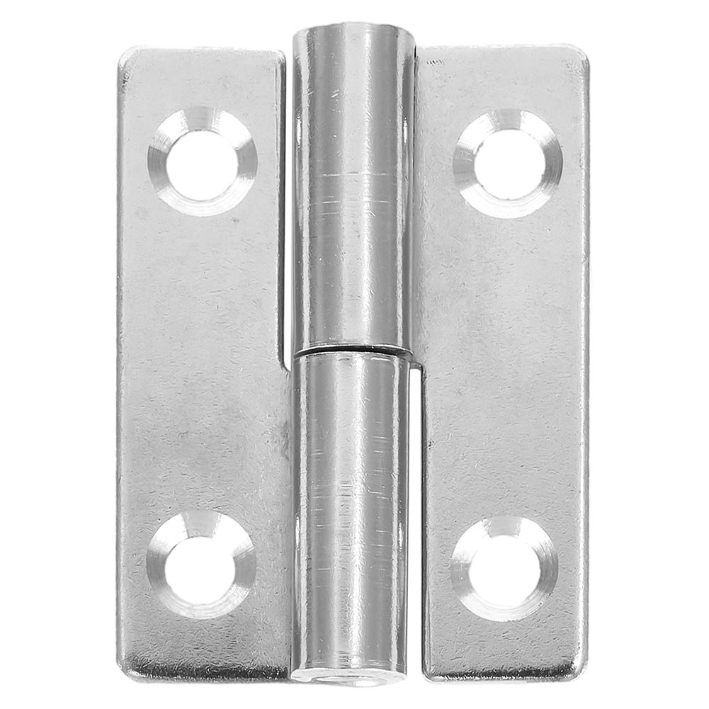 Silver Detachable Hinge Slip Joint Lift Flag Off Door Hinge Stainless Steel Door Connector 40*30*1.5mm Hinge Furniture Hardware