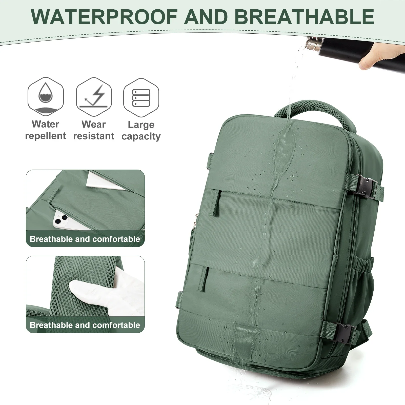 Ryanair mochila 40x20x25 cabine saco de viagem mochila para homens mulheres bagagem de mão lazer portátil mochila para viaje cabina