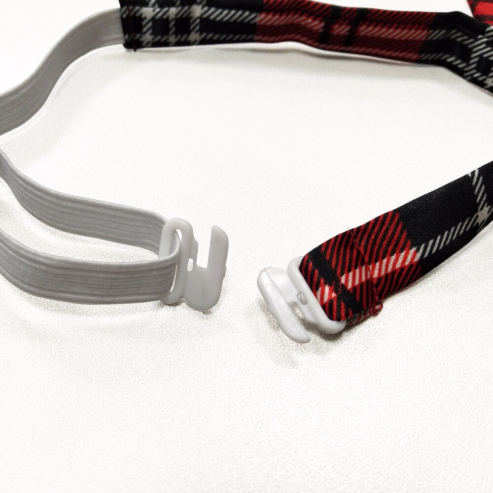 Girl Bow Tie Student School Uniforms Butterfly Collar Flower Adjustable Classic Style 1 Piece Red Stripes ID510