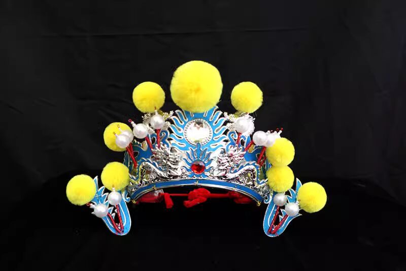 Cappelli da sposo da sposa Vintage ▾ per adulti cappelli da musica lirica di pechino cappelli da ballo tradizionali cinesi copricapo Festival puntello: 5