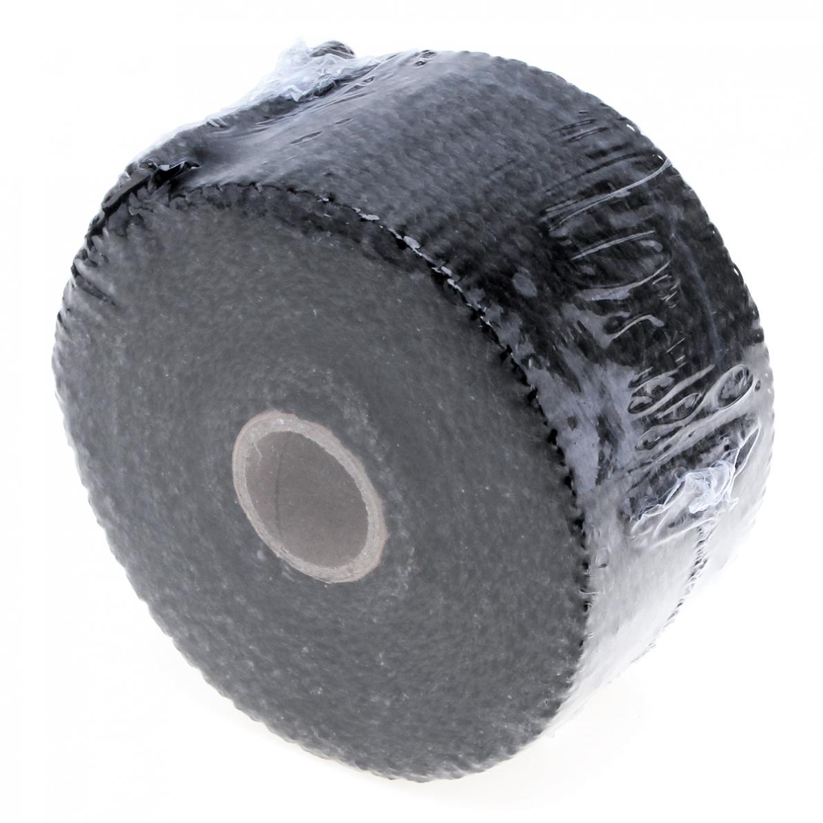 2 " 16.5ft rulle svart glassfiber bil eksos header pipe varme wrap tape motstandsdyktig downpipe  + 4 bånd kit
