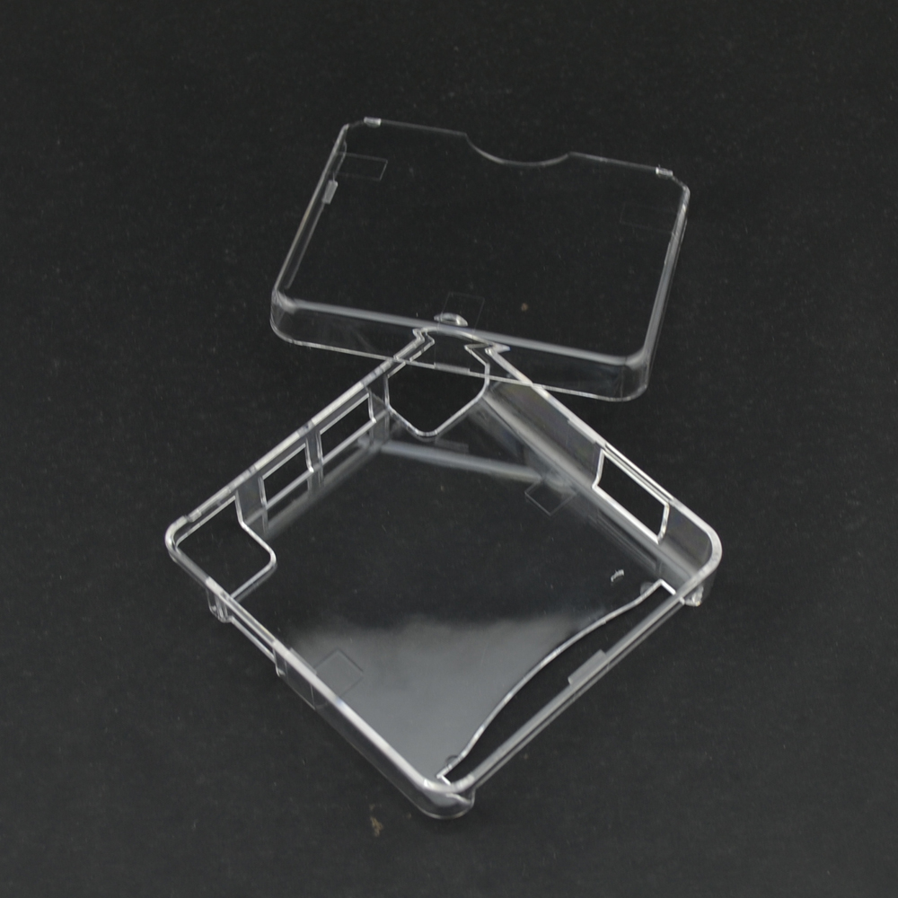 Cubierta protectora transparente de plástico de para GBA SP, carcasa de cristal para Gameboy Advance SP